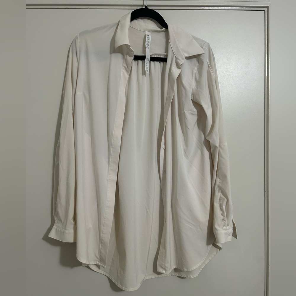 Lululemon Long Sleeve Button-up with Pockets